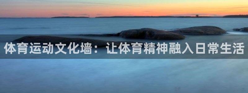 JJB竞技宝官网下载招商：体育运动文化墙：让体育精神融入日常